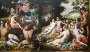 The wedding of Peleus and Thetis cornelis cornelisz